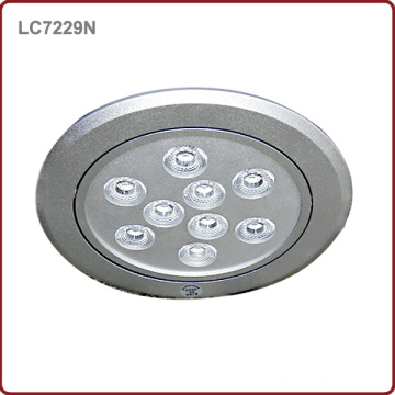 Cut-Loch 120mm 9 * 3W CE LED Deckenleuchte für Schmuck (LC7229N)